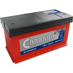 Baterie Auto fara intretinere CARANDA SUPREMA 12V 100Ah, 950A